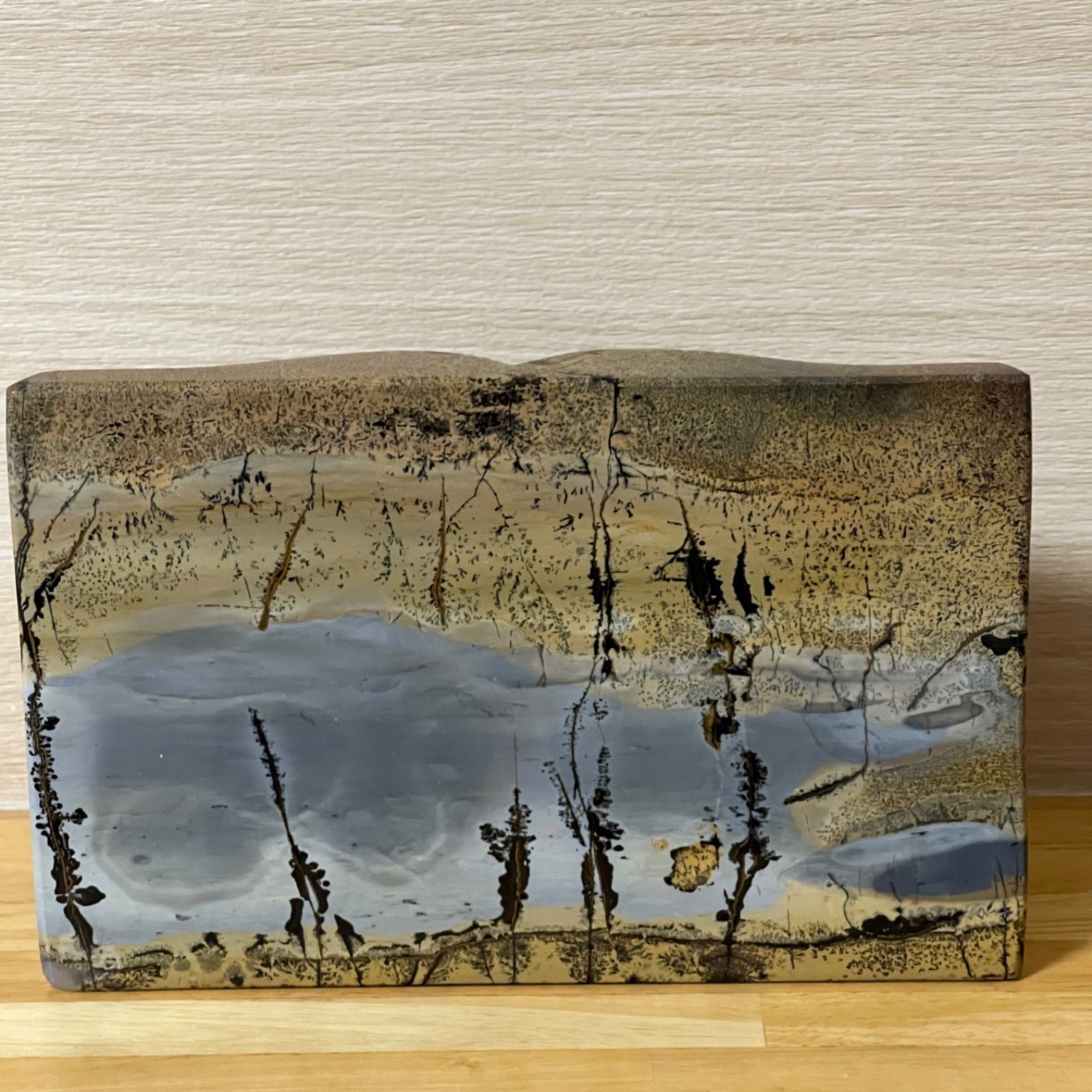 1点もの】ピクチャージャスパー 天然石 ブックスタイル 自然