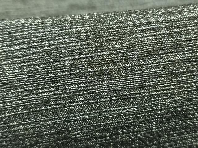 平和屋着物 男性 お召 単衣 霞文 正絹 fy