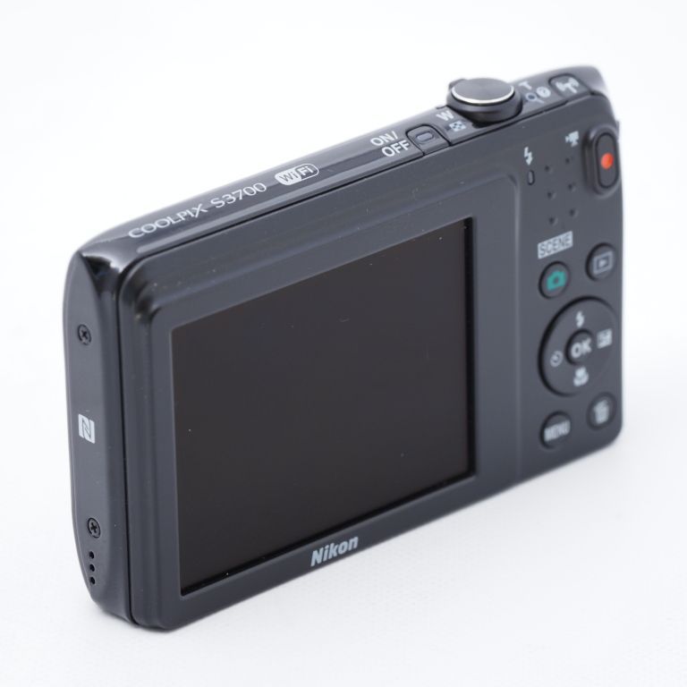 Nikon ニコン COOLPIX S3700 ブラック - メルカリ