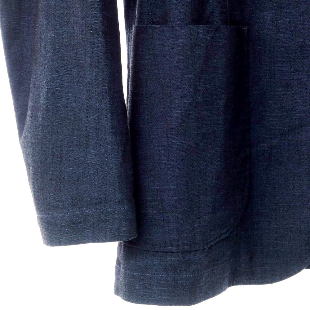 中古】フィンジャック Finjack コットン ジャケット ネイビー【サイズ