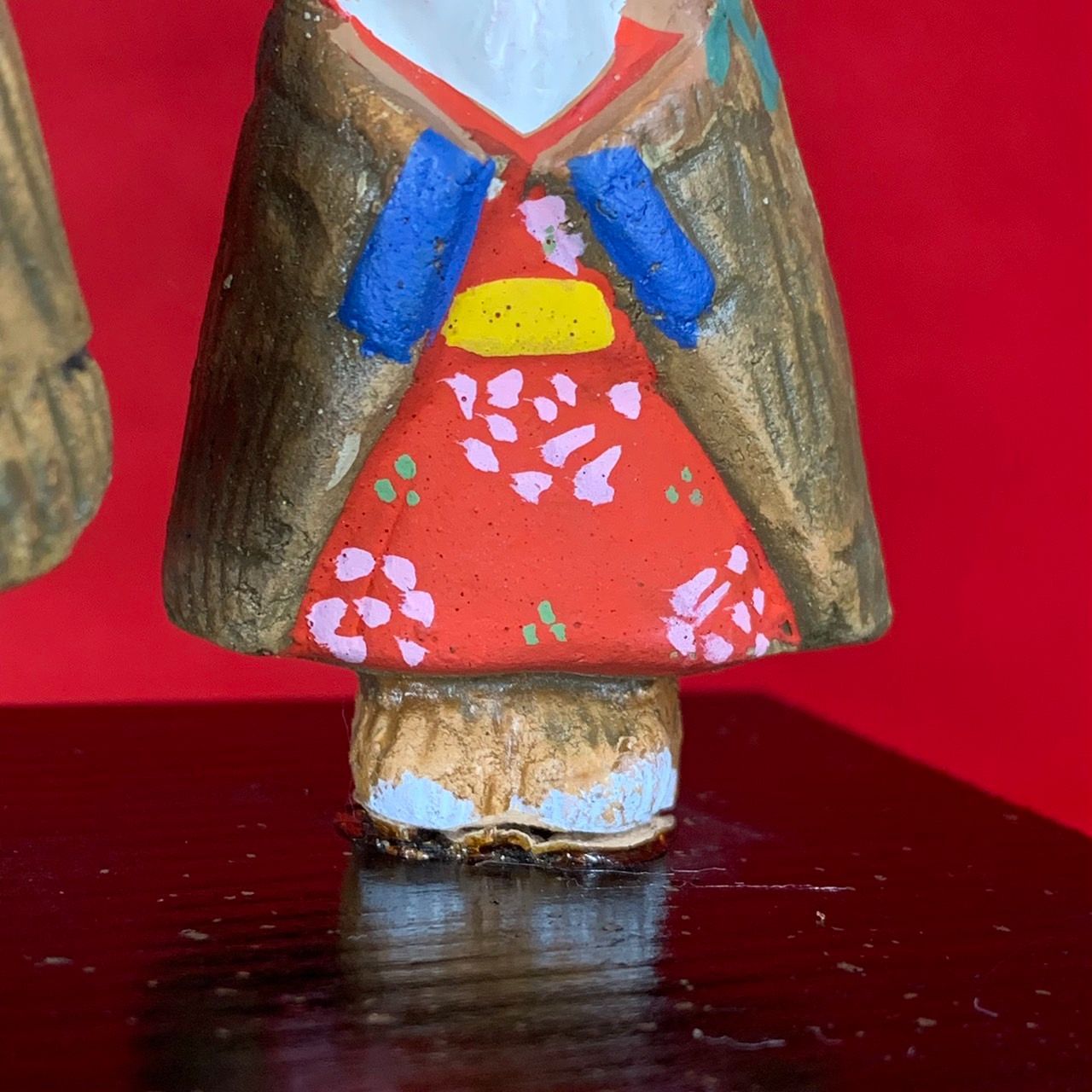 雪ん子 ゆきんこ 越前土人形 置物 民芸品 郷土人形 農民美術 zz - メルカリ