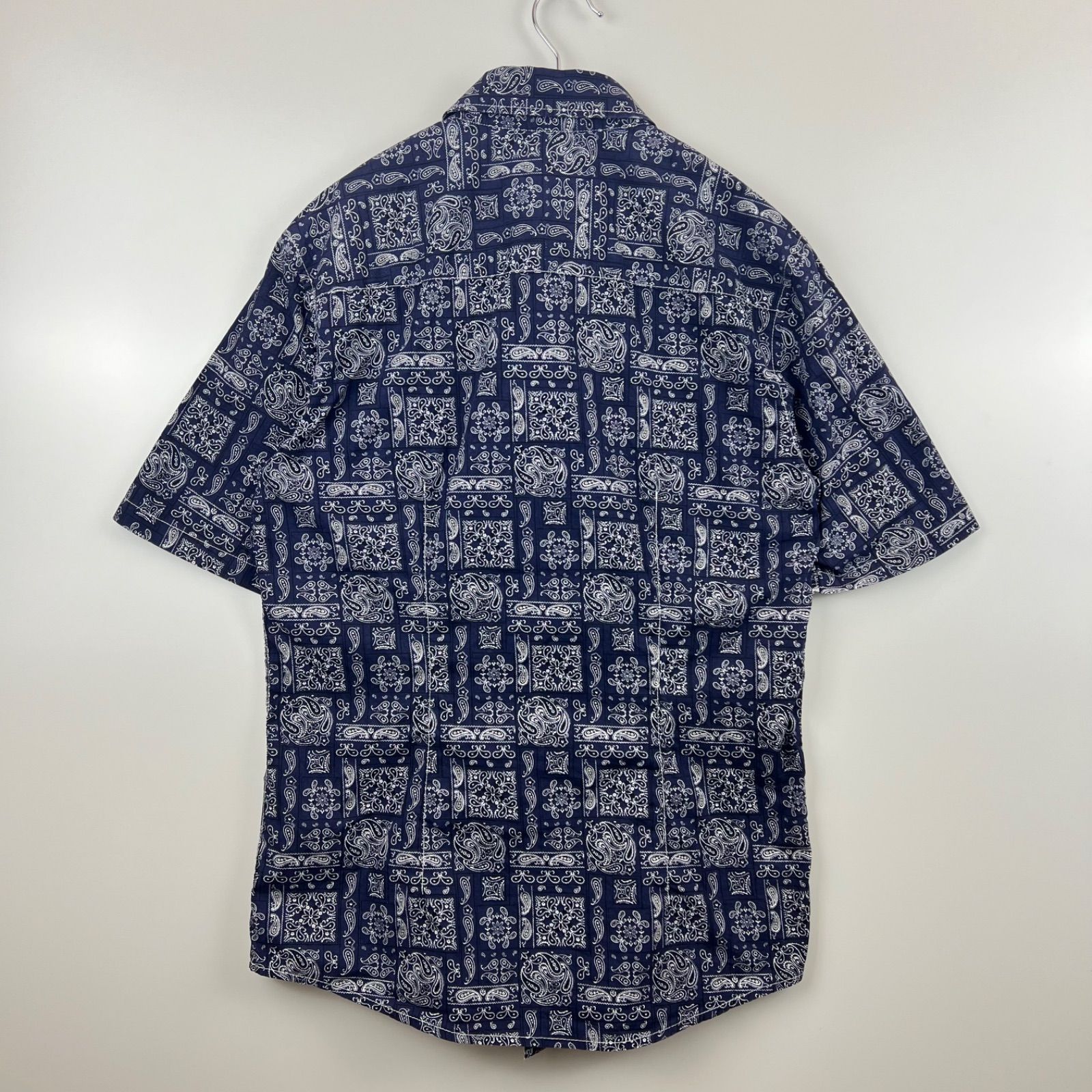 AJ armani jeans paisley S/S shirts XS archive old y2k