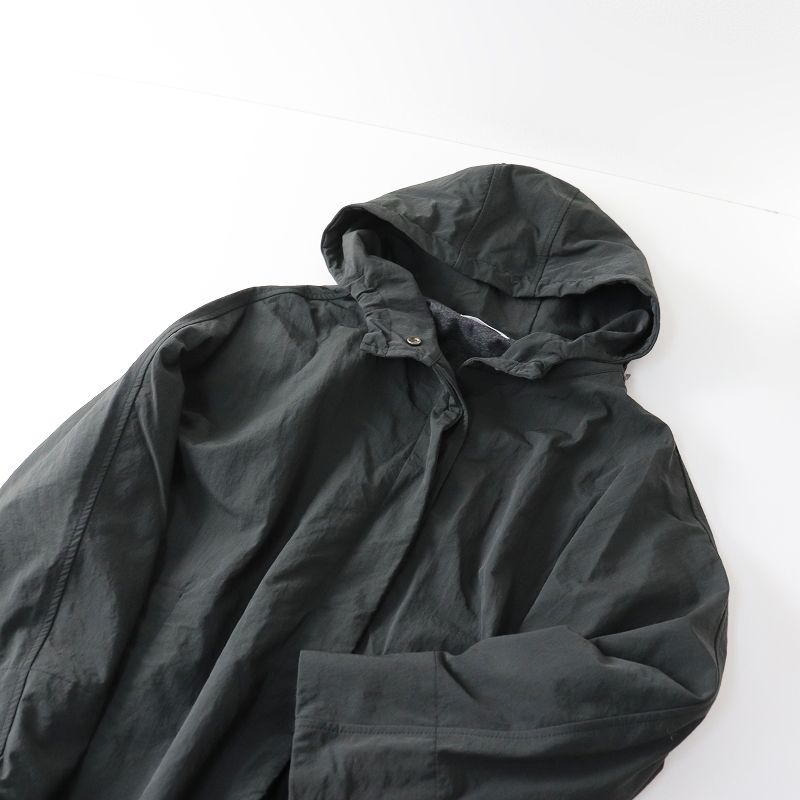 オクスン ok.soon フーデッドブルゾン /ブラック 黒 アウター フード 