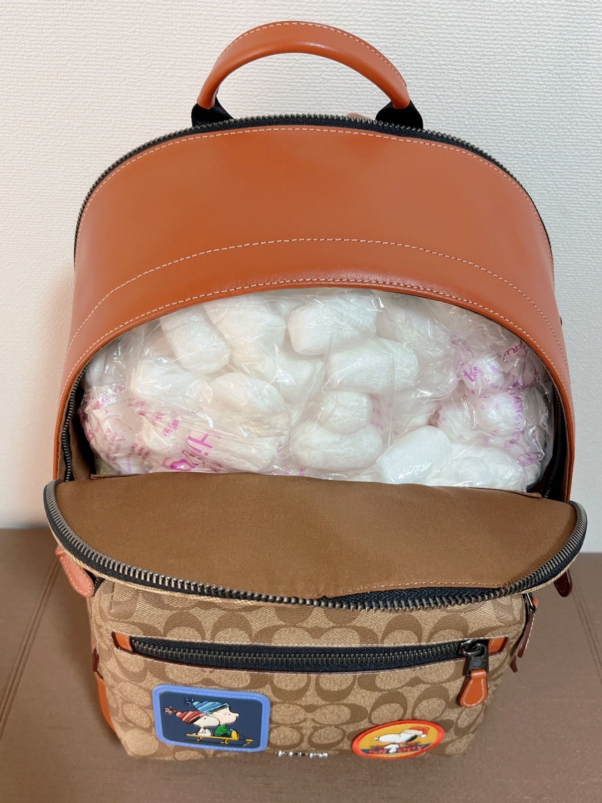 新品未使用品】COACH コーチ スヌーピー リュック ヴァー