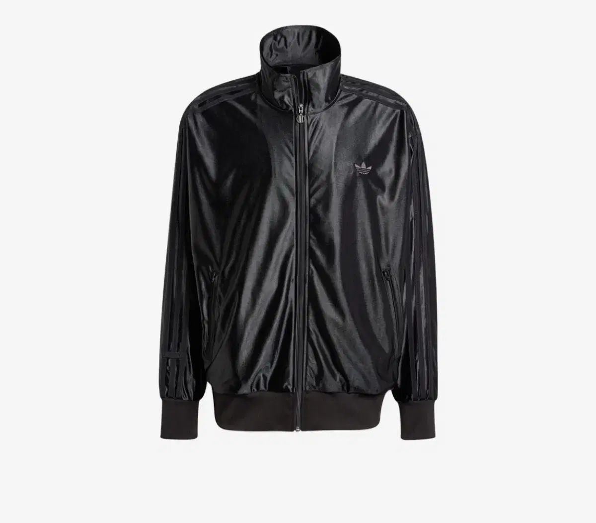 S adidas アディダス Q3 オーバーサイズ トラックトップス 黒 IX6725