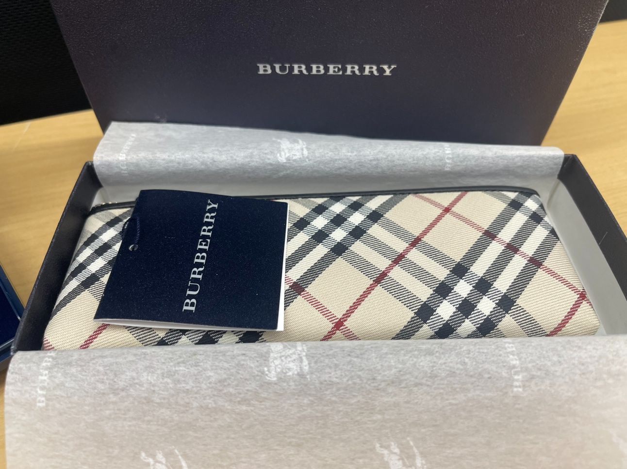 ［美品］Burberry　ペン　ペンケース　２点セット！