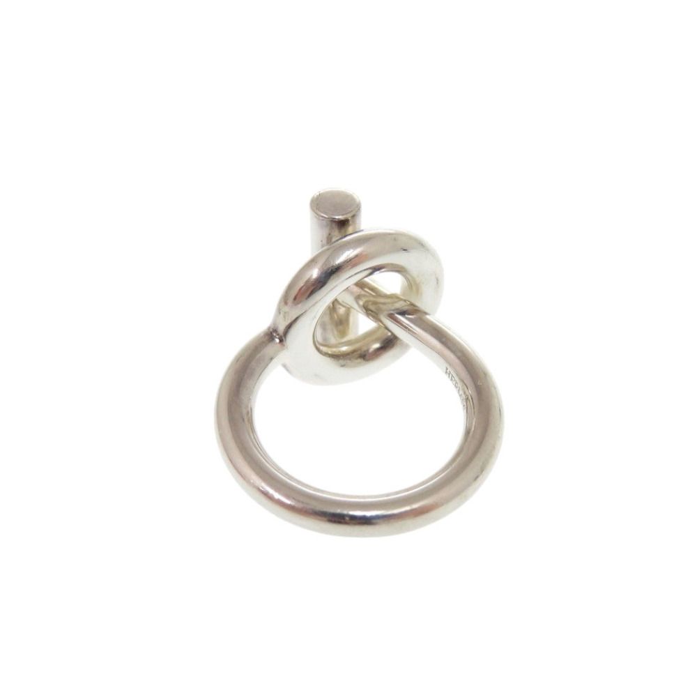 美品 エルメス エシャぺ シルバー925 #48 約5.5号 指輪 リング 1387  