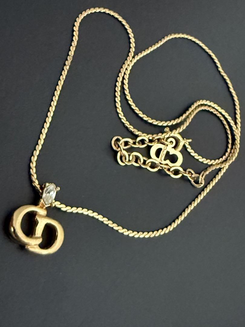 美品 Christian Dior クリスチャン ディオール ネックレス