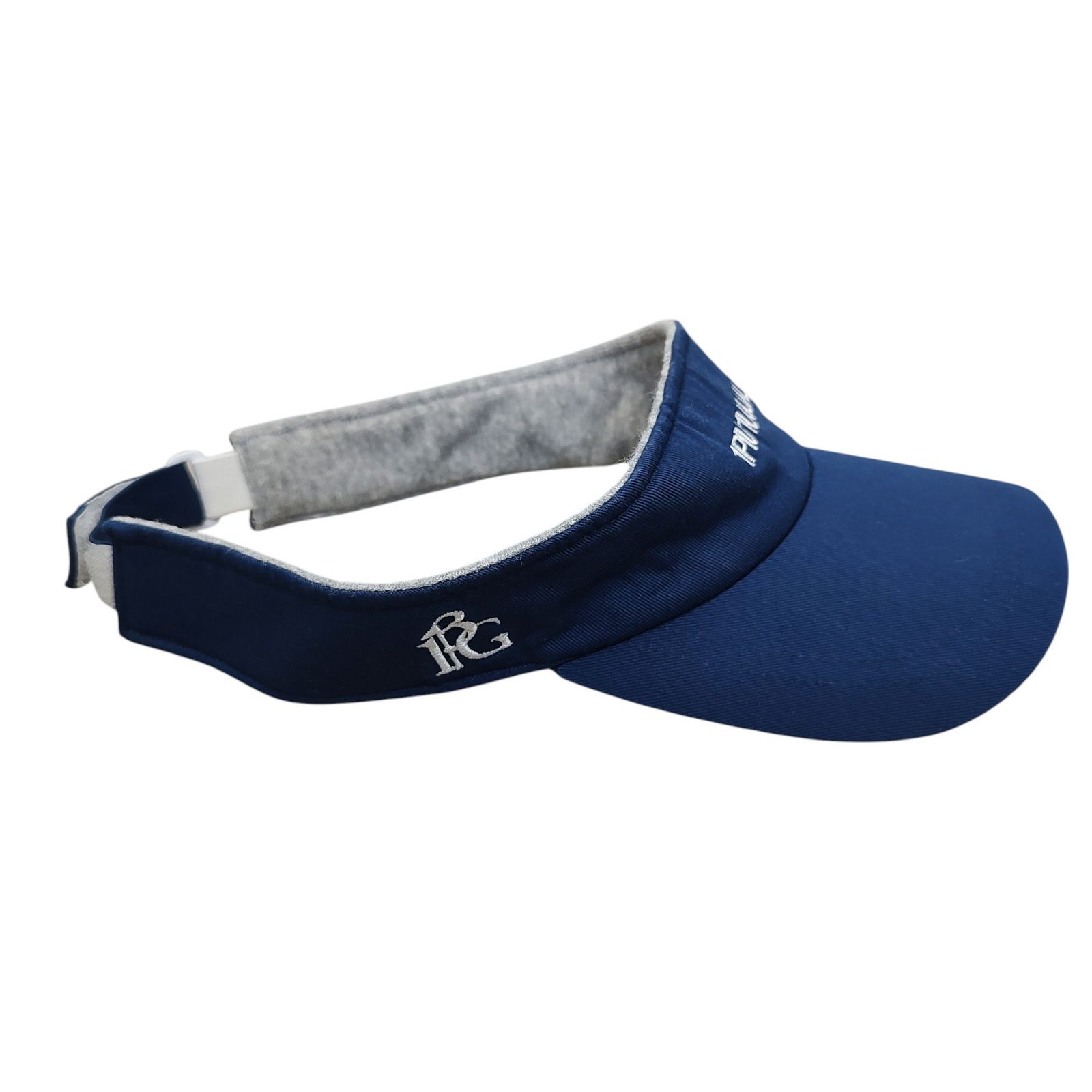 【未使用】1piu1uguale3バイザー 1PIU1UGUALE3 GOLF ウノピュウノウグァーレトレ RIBBON VISOR