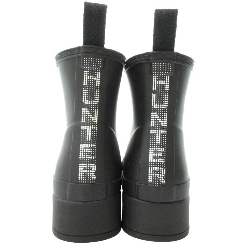 人気ブランドバ40代 ハンター HUNTER BOOT BACKSTRAP DOT HUNTER SHORT PLAY 美品 靴