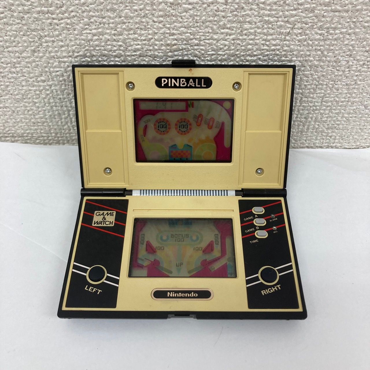 動作確認済みNintendo Game & Watch PINBALL
