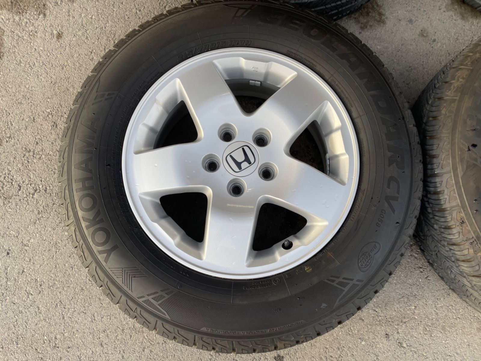 ホンダ エレメント 純正ホイール 4本 タイヤセット