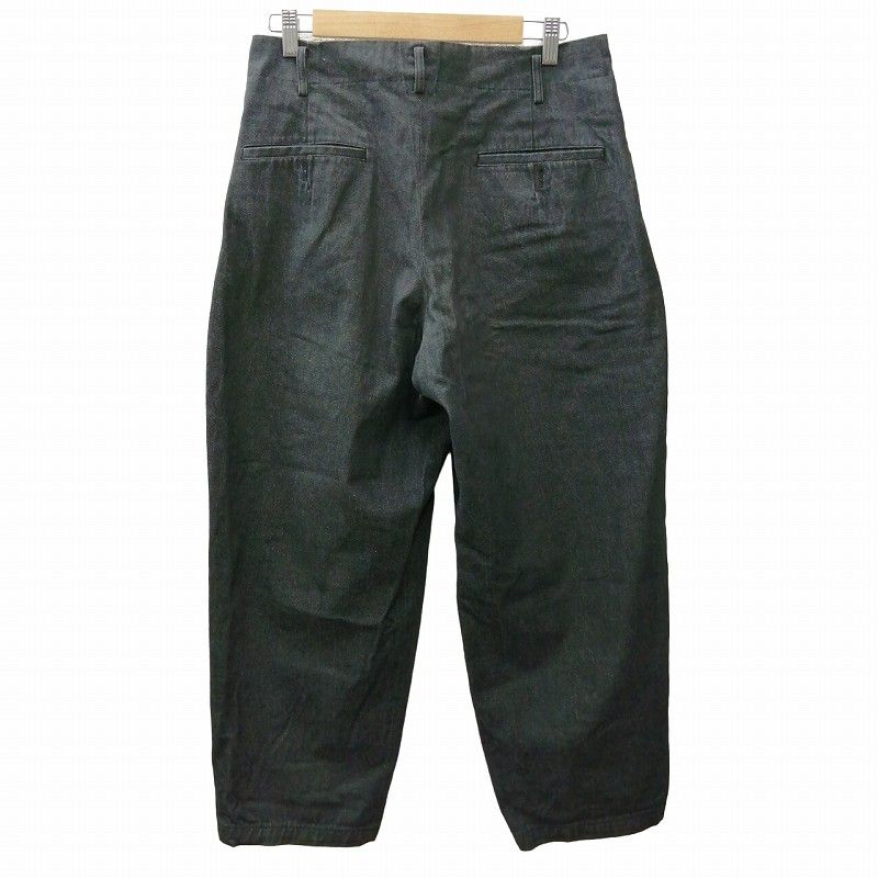 ワイズフォーメン Y's for men ブラックデニムパンツ スラックス