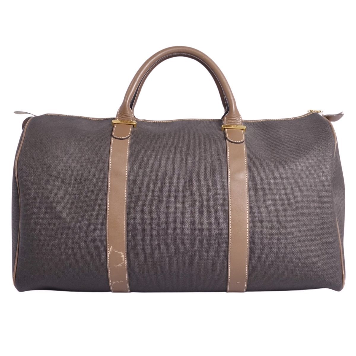 ダンヒル ボストンバッグ PVC レザー 旅行 出張 dunhill ダンヒル ボストンバッグ 大容量 旅行 出張 ロゴ PVC レザー