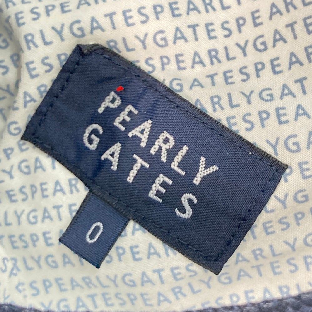 サイズ：0 PEARLY GATES パーリーゲイツ コットン混 ストレッチ