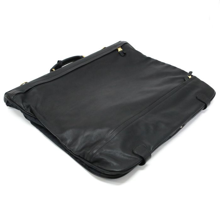 【美品】オールドコーチ ガーメントケース レザー 黒 ビジネス スーツ 美品】オールドコーチ ガーメントケース レザー 黒 ビジネス スーツ