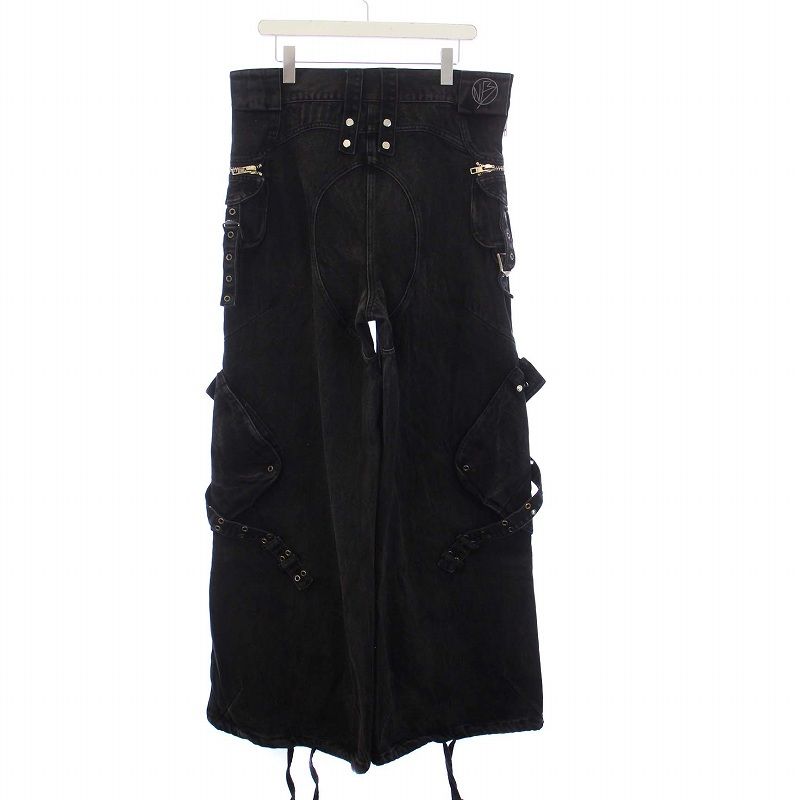 ノーフェイスストゥディオス NO/FAITH STUDIOS FLARE CARGO DENIM 