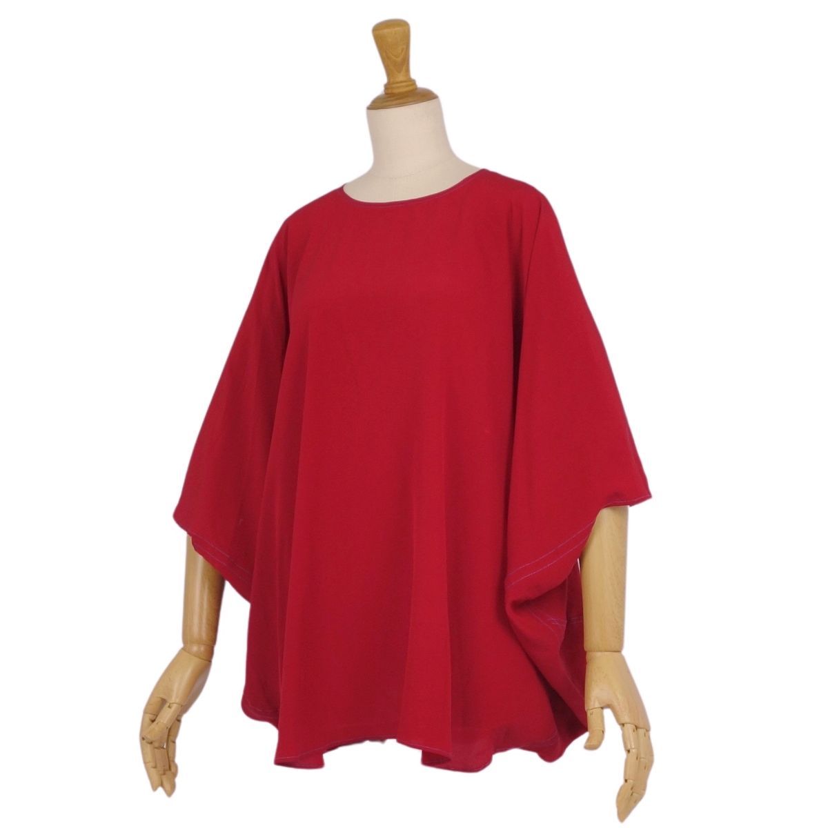  エルメス HERMES シャツ ブラウス プルオーバー シルク トップス 五分袖 七分袖 シャツ ブラウス