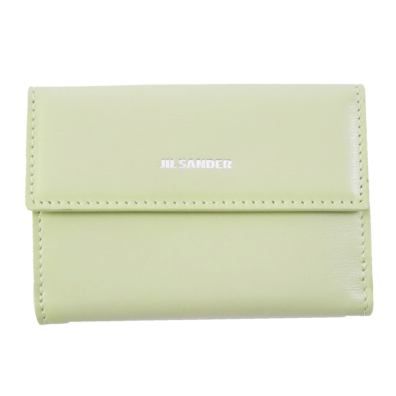 極美品◎JIL SANDER ジルサンダー BABY WALLET ベビーウォレット レザー 三つ折り財布 アクアグリーン 保存袋付き レディース  定価74,800円 - メルカリ