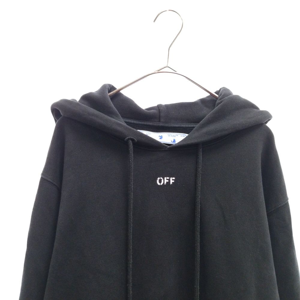 OFF-WHITE (オフホワイト) STENCIL SLIM HOODIE ステンシルスリム