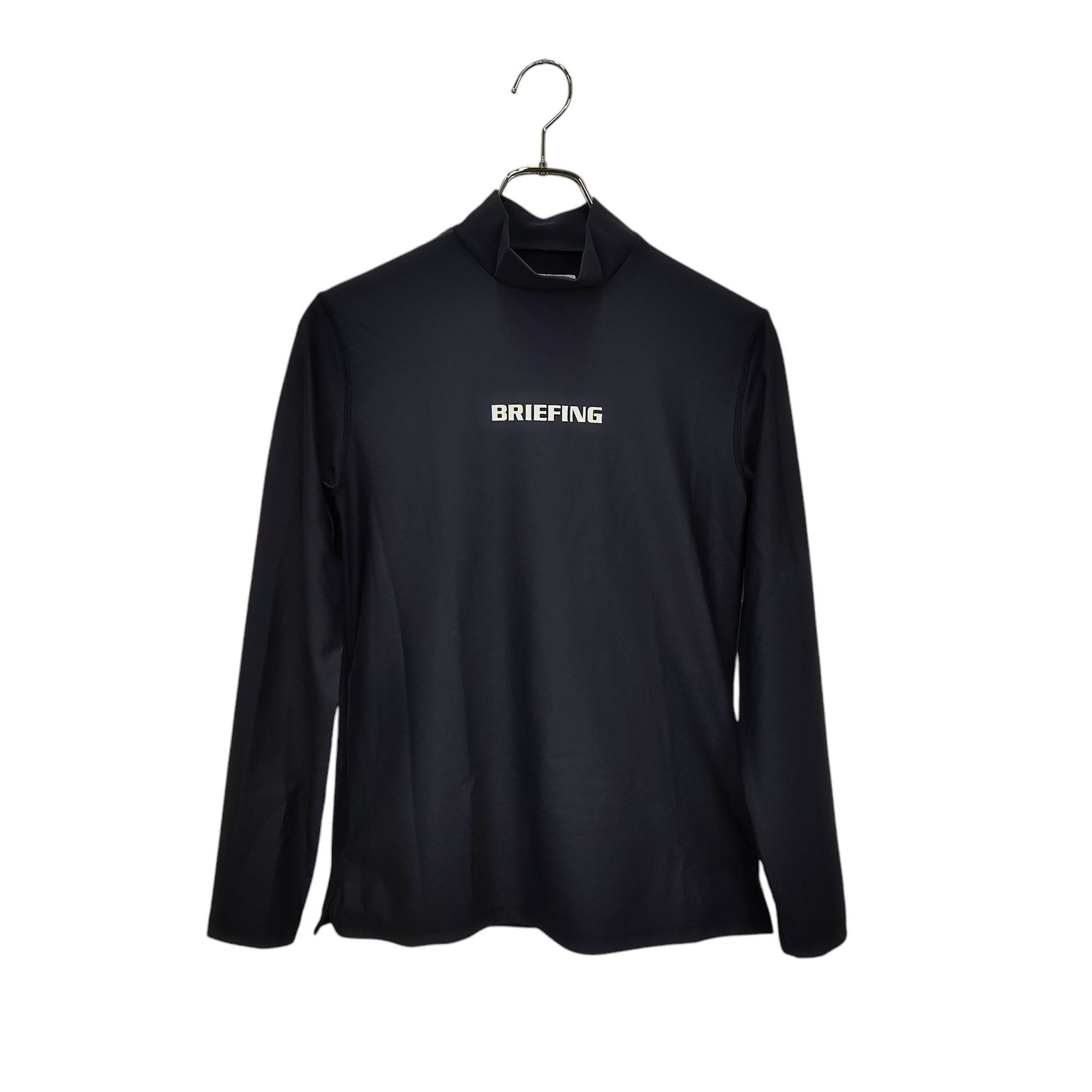 BRIEFING GOLF ブリーフィングゴルフ モックネック 長袖 Tシャツ BRG213W19 M ネイビー