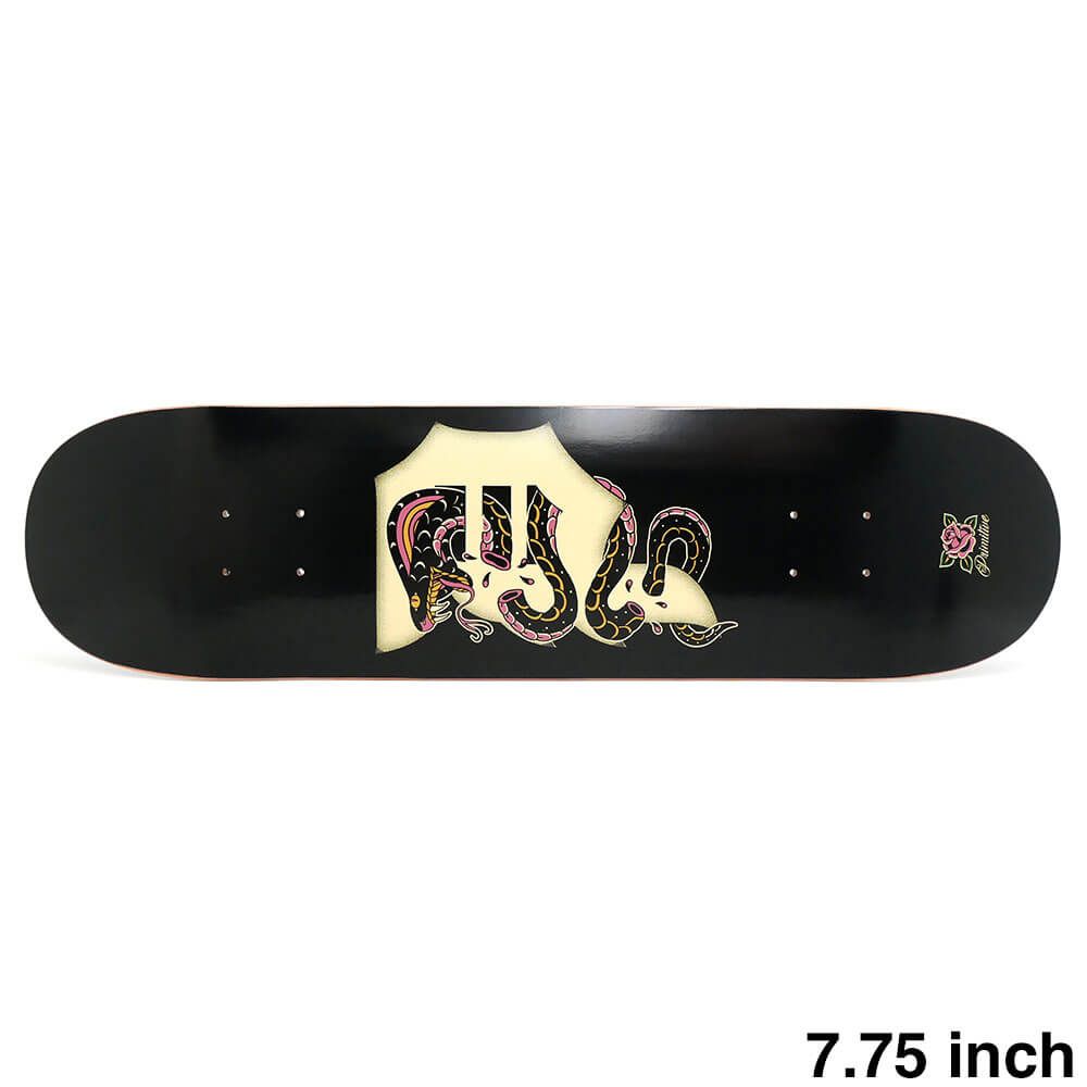 デッキテープ付き！ 7.75インチ PRIMITIVE PROD PRIMITIVE DECK プリミティブ デッキ TEAM DIRTY P DANGER BLACK