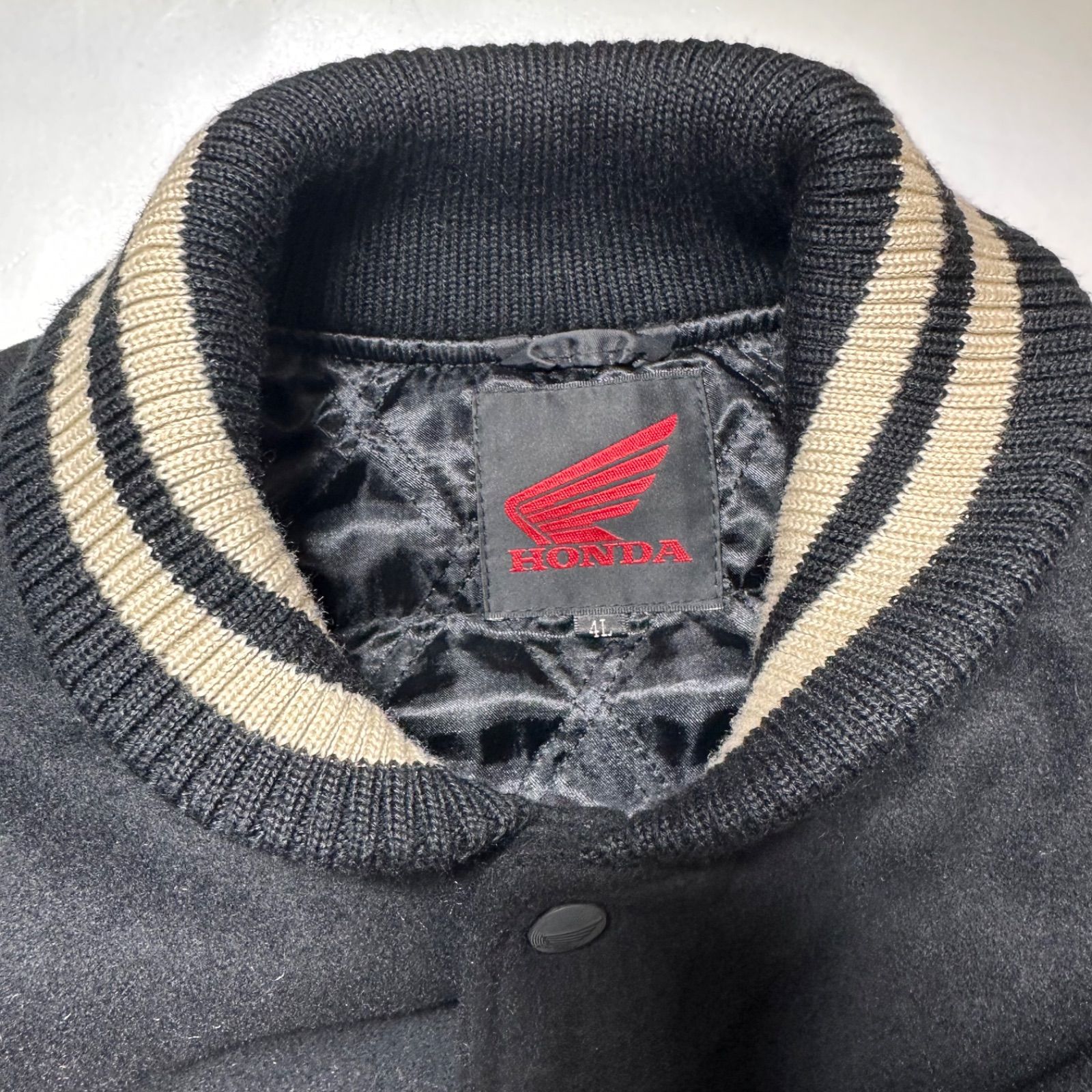 70】HONDA ホンダ スタジアムジャンパー stadium jumper ブラック
