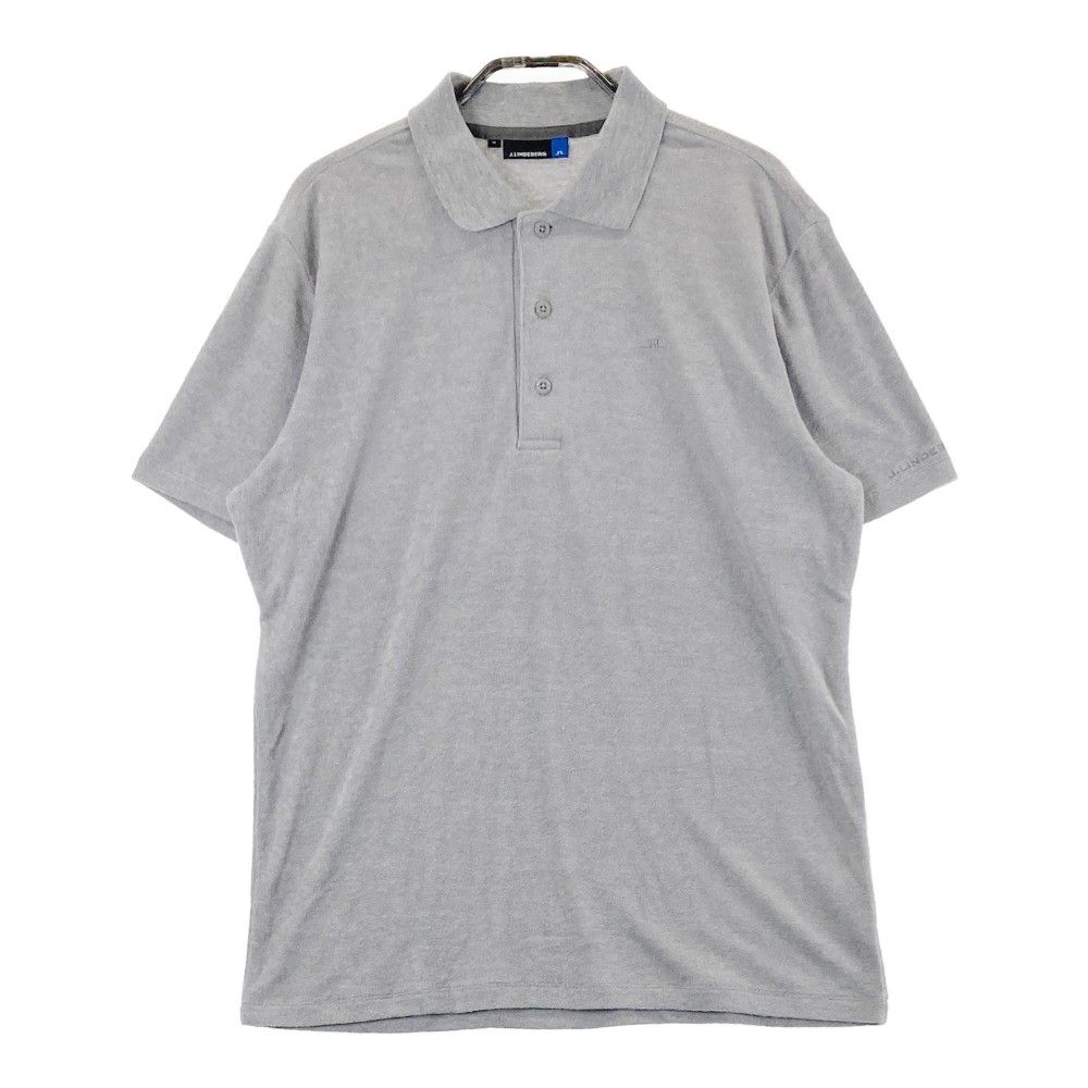 サイズ：M J.LINDEBERG ジェイリンドバーグ 半袖ポロシャツ パイル