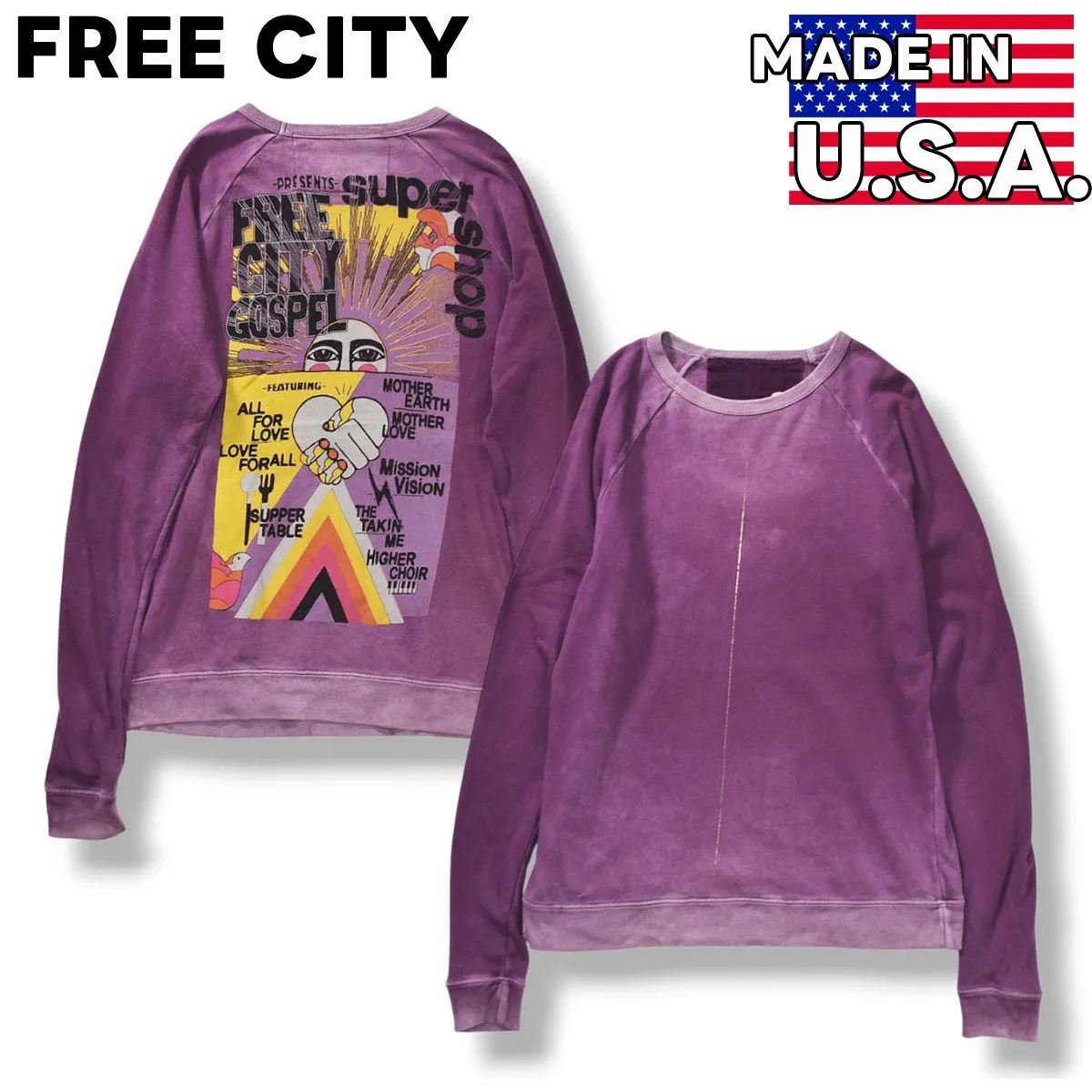 2025年最新】FREE CITY メンズ トレーナー・スウェットの人気