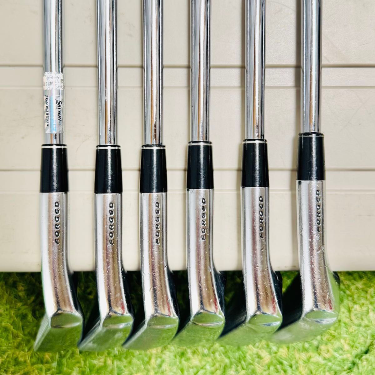 良品】スリクソン 初代ZX5 メンズアイアンセット 6本 スチール S