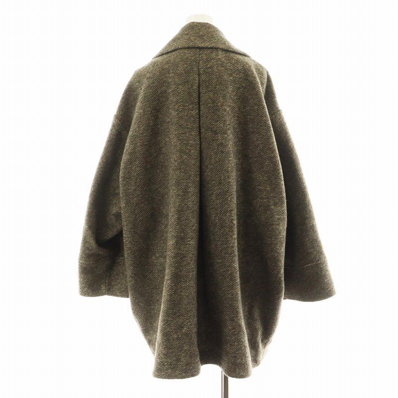 スピック&スパン Spick&Span 22AW Wスライバーヘリンボーンミドル