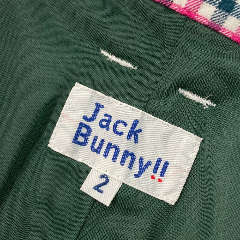 サイズ：2 JACK BUNNY ジャックバニー  インナー付 スカート チェック柄 パープル系 [240101397787] ゴルフウェア レディース ストスト サイズ：2 JACK BUNNY ジャックバニー インナー付 スカート