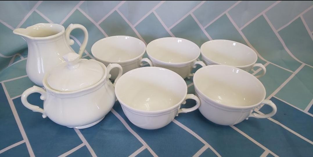 リチャードジノリ ティーカップ5客+3点セット C195 【公式通販】