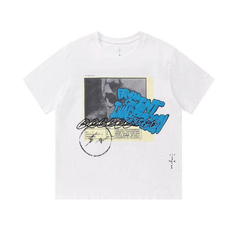 ✨新品✨Travis Scott Cactus Jack x Fragment Design 半袖 Tシャツ