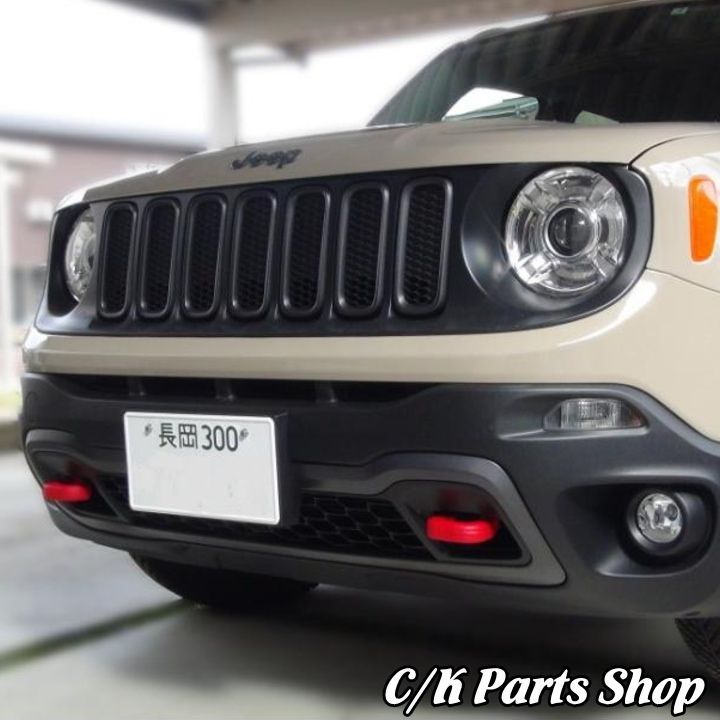 ナンバープレートブラケット MOPAR Jeep US純正 ナンバープレートベース BUレネゲード トレイルホーク ナンバーブラケット C/K  Parts Shop メルカリ