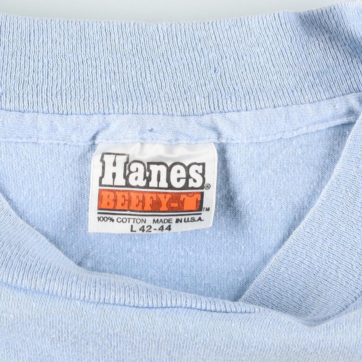 古着 80年代 ヘインズ Hanes BEEFY-T オレンジタグ APPLE アップル