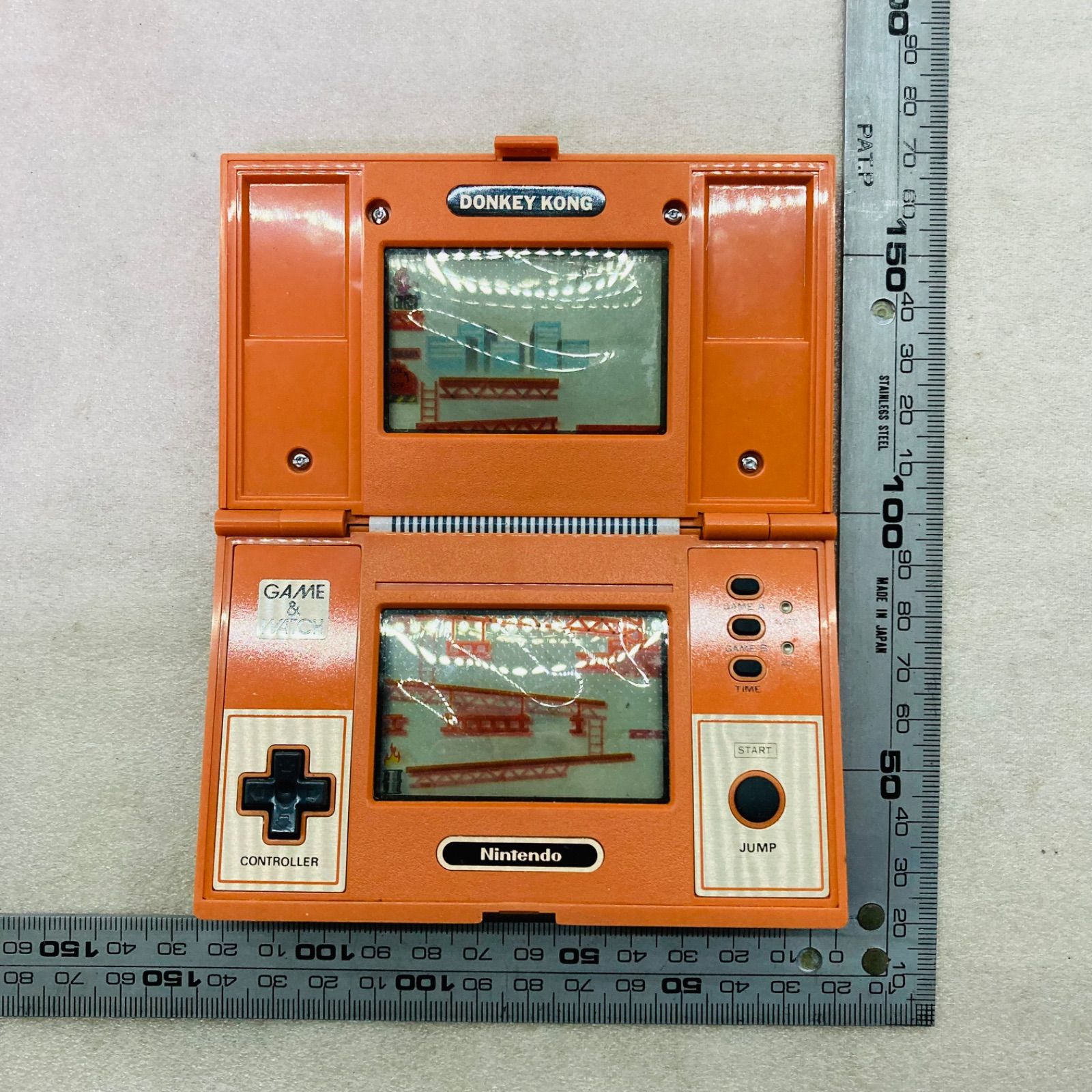 ニンテンドー　ゲームウオッチ　ドンキーコング　DK-52  1982年製　電池付 第19作】 DK-52 ドンキーコング - どこでもGAME&WATCH ～ゲーム