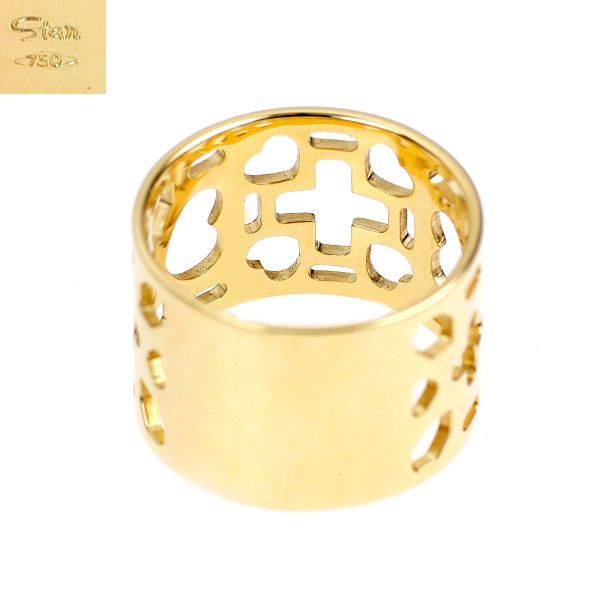 スタージュエリー K18YG リング