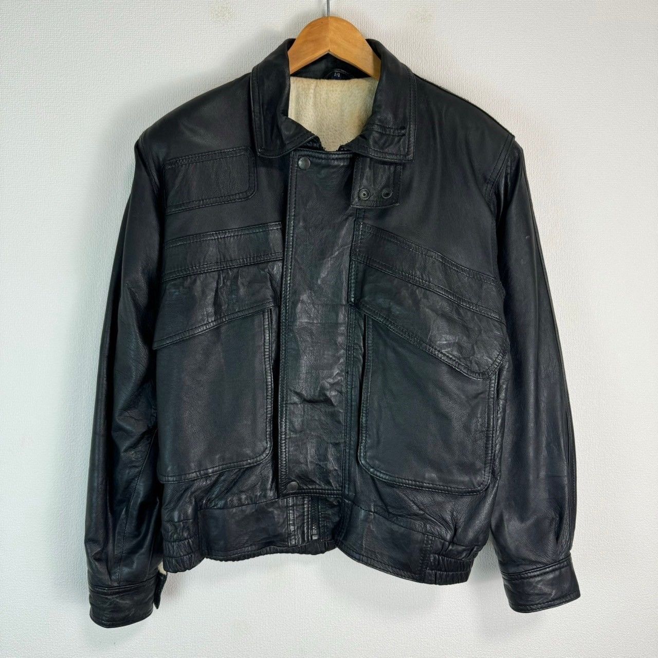 90s vintage レザージャケット 革ジャン ストリート アメカジ