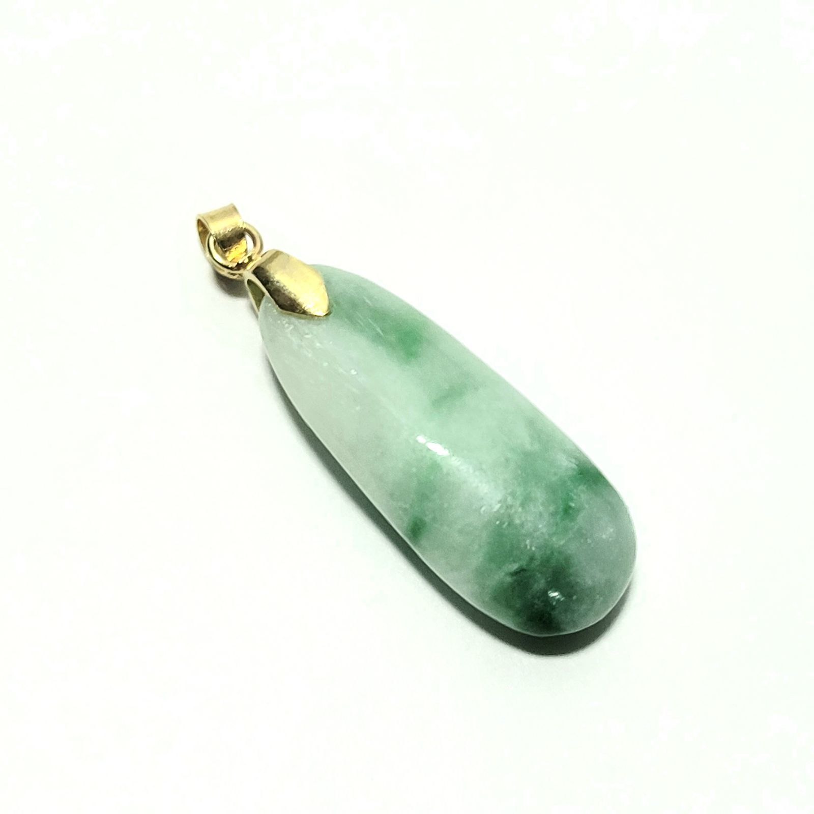 販売 糸魚川翡翠:ペンダントトップ:金具(sv925)付き ms-PT0010 糸魚川