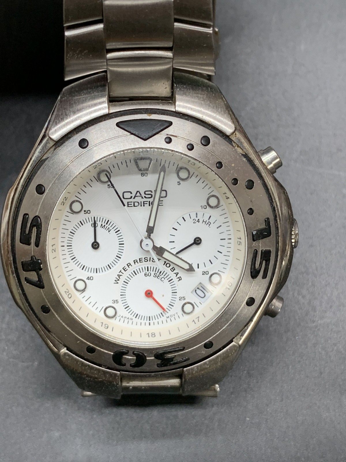 P435 不動 CASIO カシオ EDIFICE エディフィス EF-301 クォーツ 腕時計