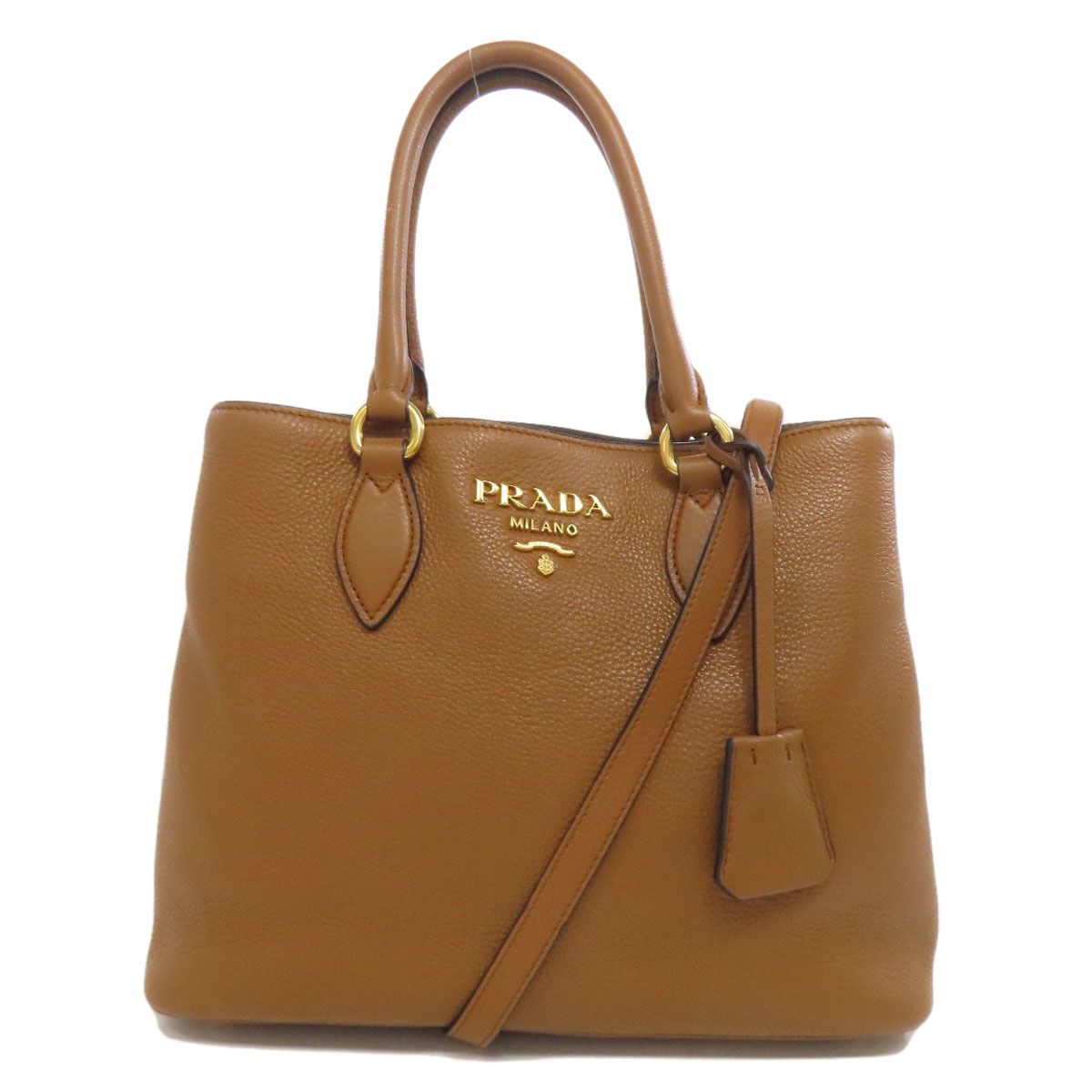 PRADA プラダ 2WAY トートバッグ カーフ レディース