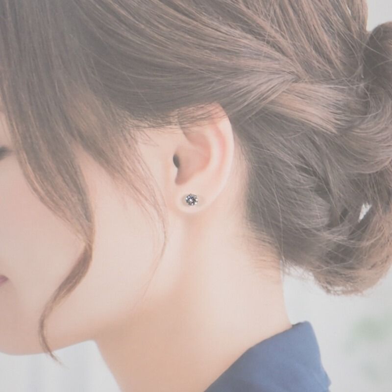 no brand】デザイン ジュエリー スタッドピアス ピアス ダイヤモンド 