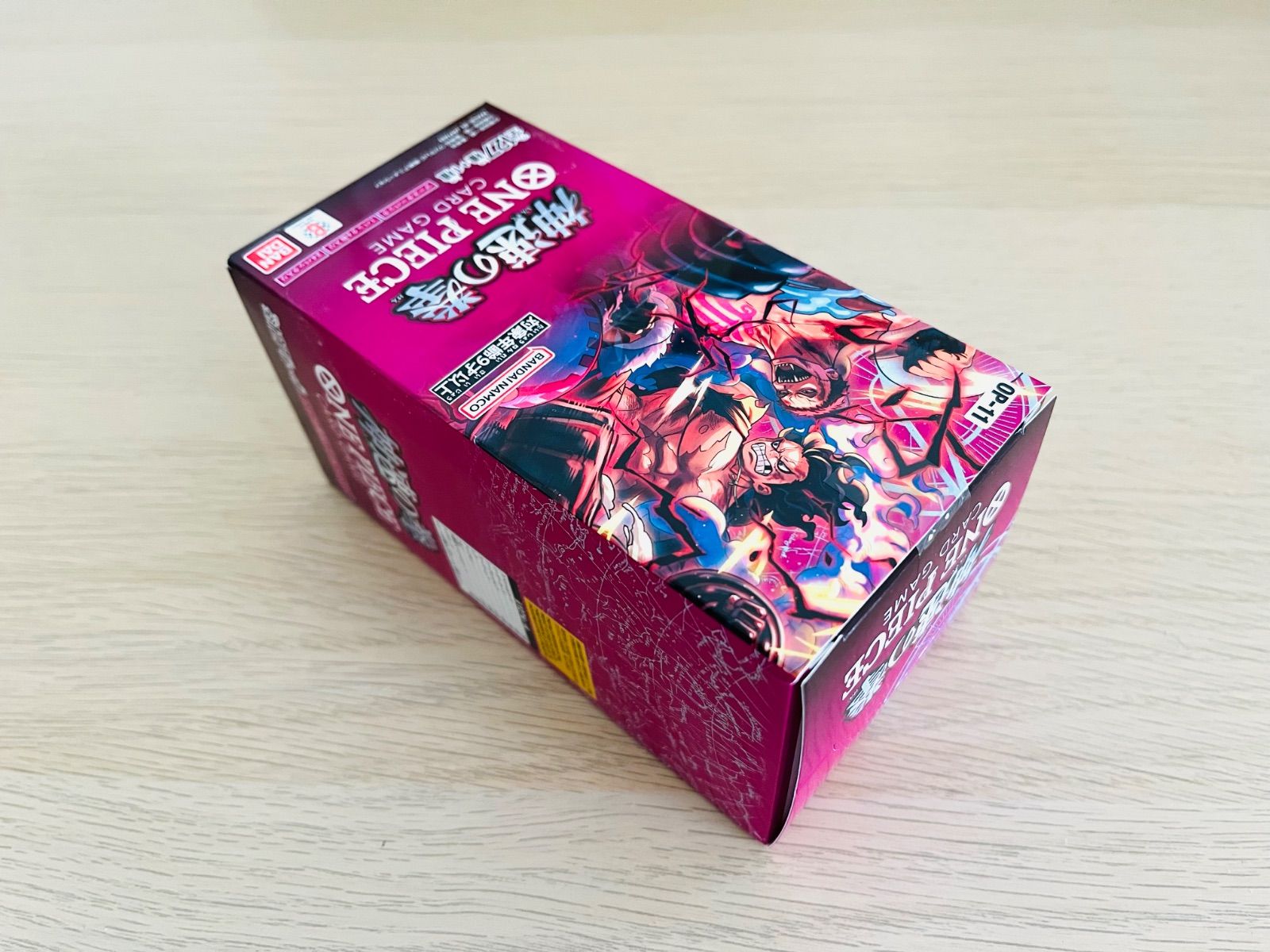 ONE PIECE OP-11 神速の拳　新品未開封BOXテープ付き Amazon.co.jp: バンダイ(BANDAI) ONE PIECEカードゲーム 神速の