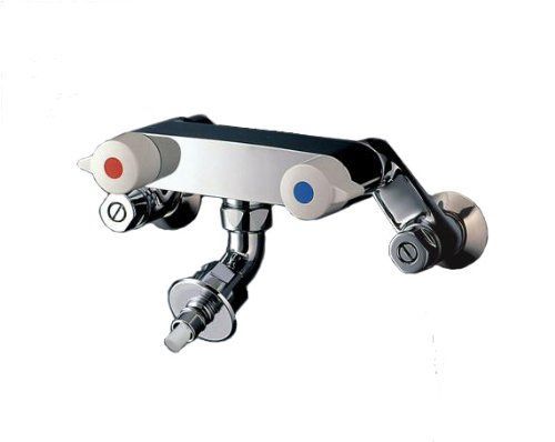 寒冷地仕様 TOTO 洗濯機用 緊急止水弁付 2ハンドル混合水栓 凍結防止固定コマ仕様 TW21RZ