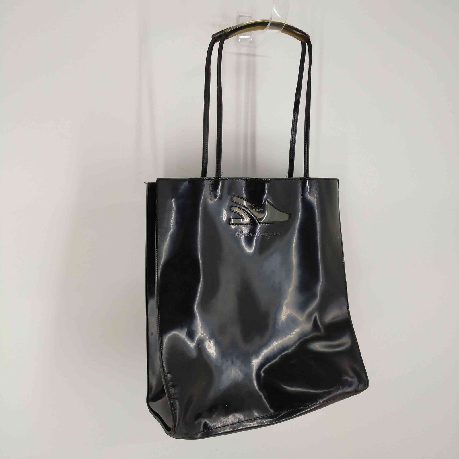 サルヴァトーレフェラガモ Salvatore Ferragamo エナメルトートバッグ