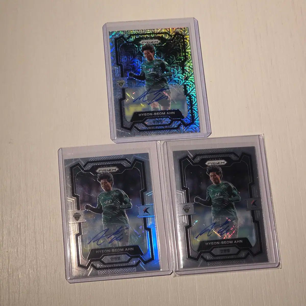 2025 Panini パニーニ プリズム アン ヒョンボム 自動 25 40 ベース