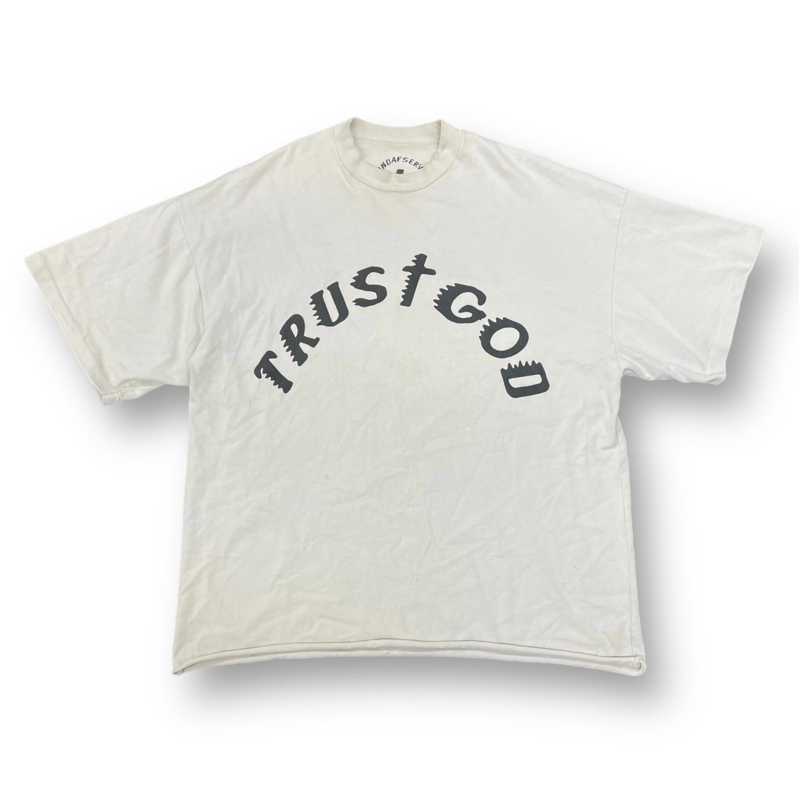 KANYE WEST（カニエウエスト） TRUST GOD T-SHIRT Tシャツ ベージュ