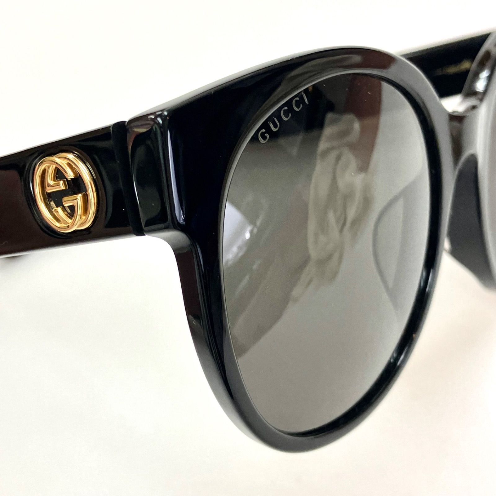 上美品⭐️GUCCI グッチ】 サングラス ダブルGロゴ ラウンド