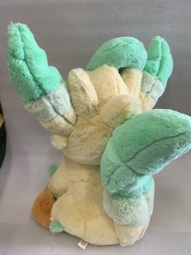 ポケモンセンター ふわふわ抱きぬいぐるみ リーフィア --522994